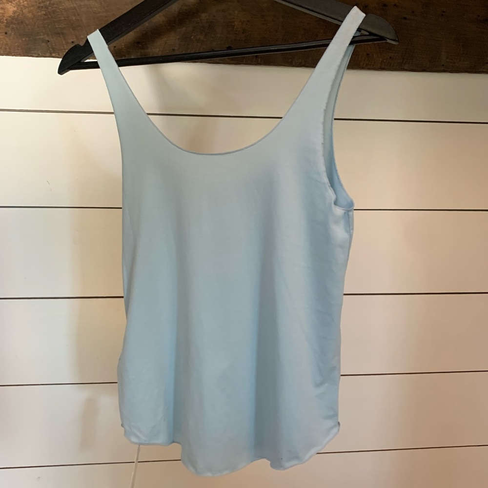 New with tags- Fabletics Arya tank XS light blue